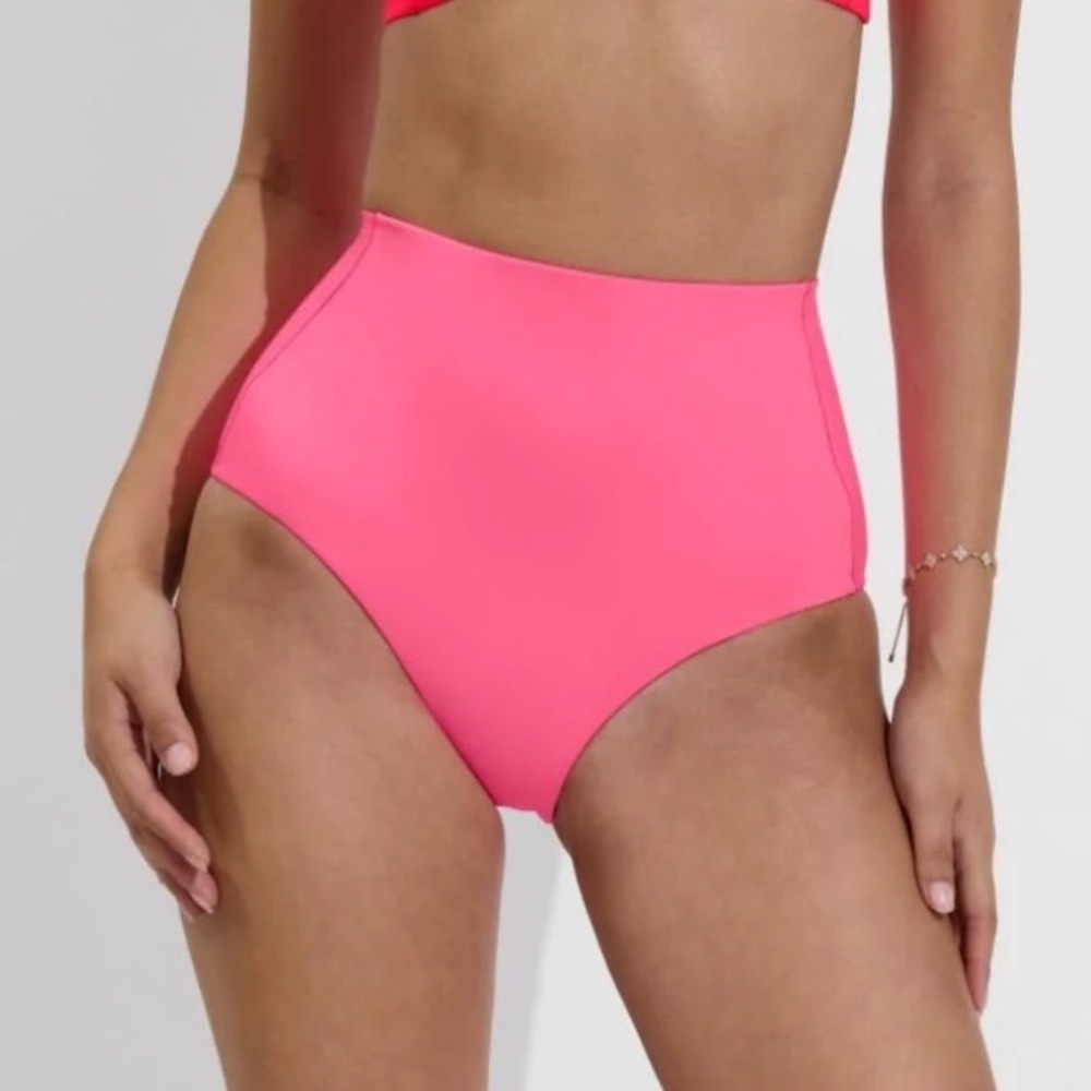 Left On Friday Hi Tide Bottom Size Large  In Neon Pink